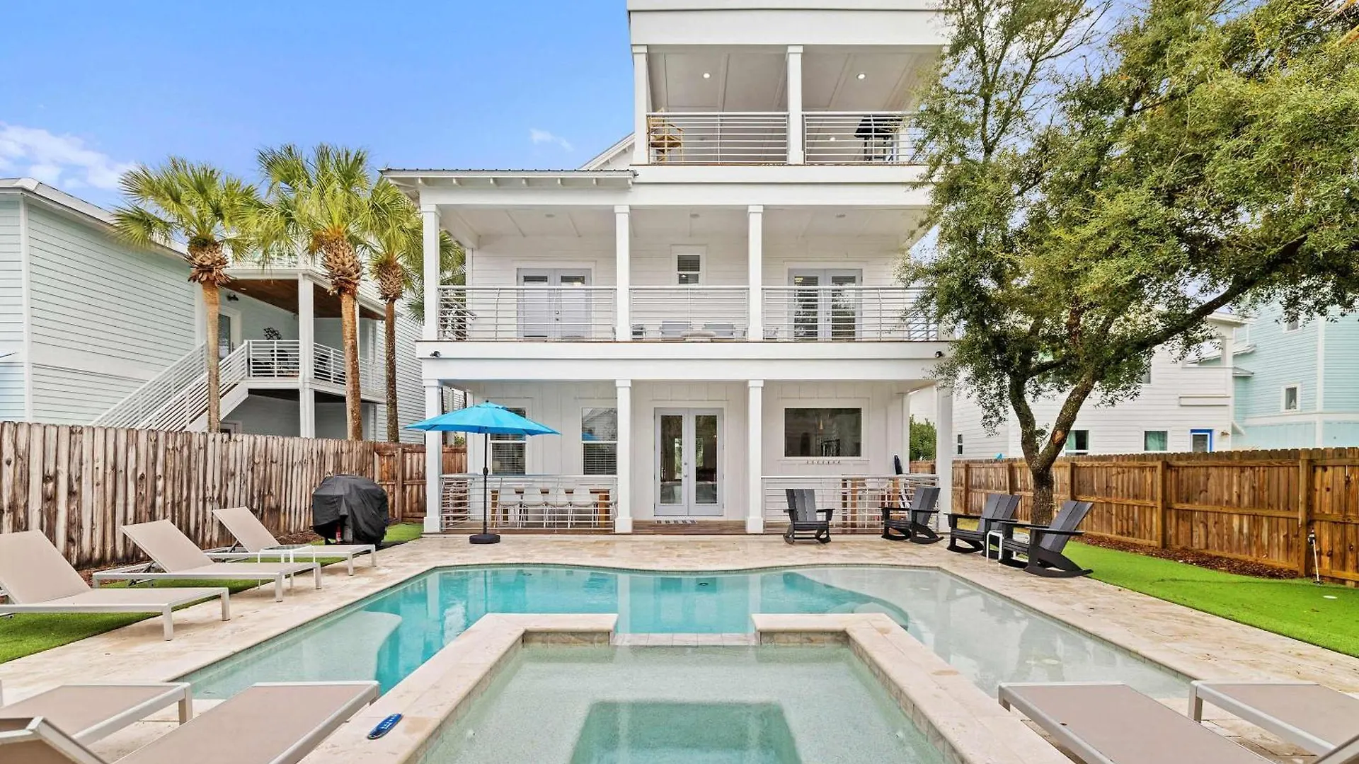 Сasa de vacaciones 8Br Destin Escape With Pool Hot Tub And Game Room